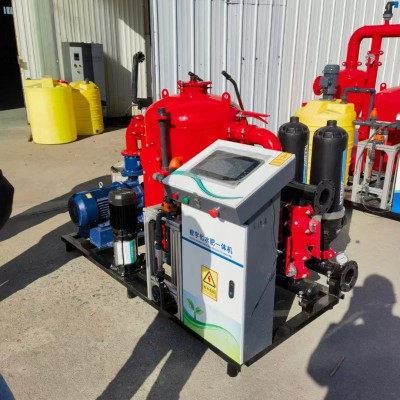 水肥過(guò)濾一體化泵站農(nóng)田灌溉用智能雙過(guò)濾器水肥一體化智能泵站